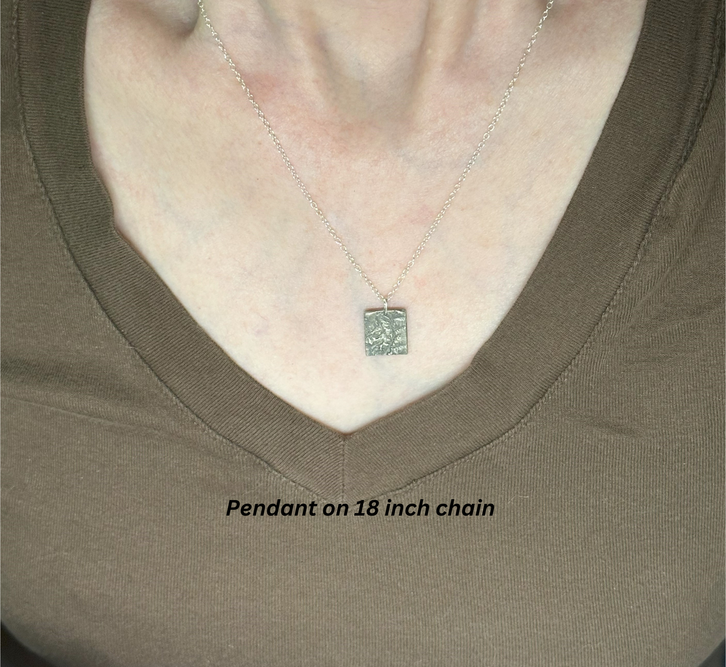 Zion Pendant on 16 inch chain