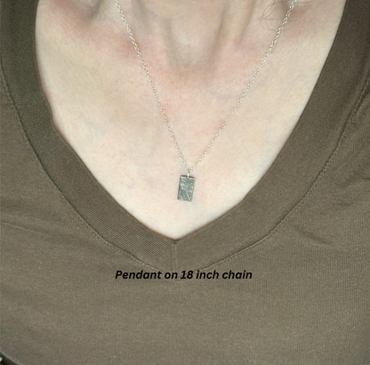 Capitol Reef Pendant on 18 in chain