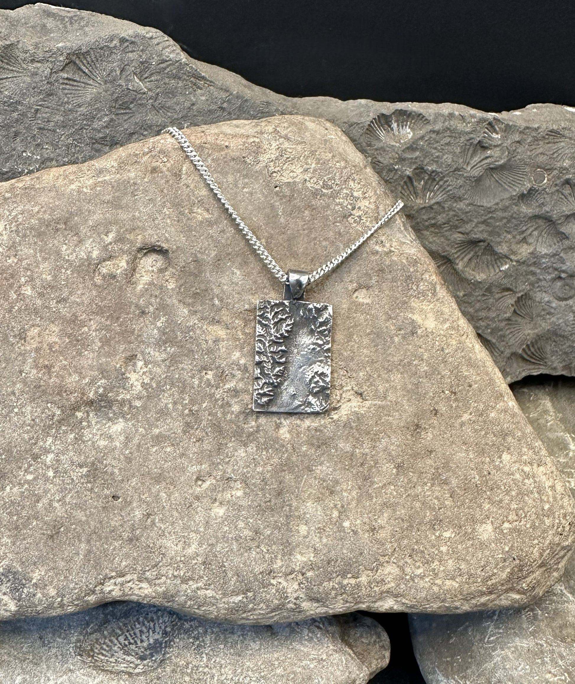 3D fine silver pendant of Grand Teton National Park.  Accurately displays the elevations and contours of the park.  
