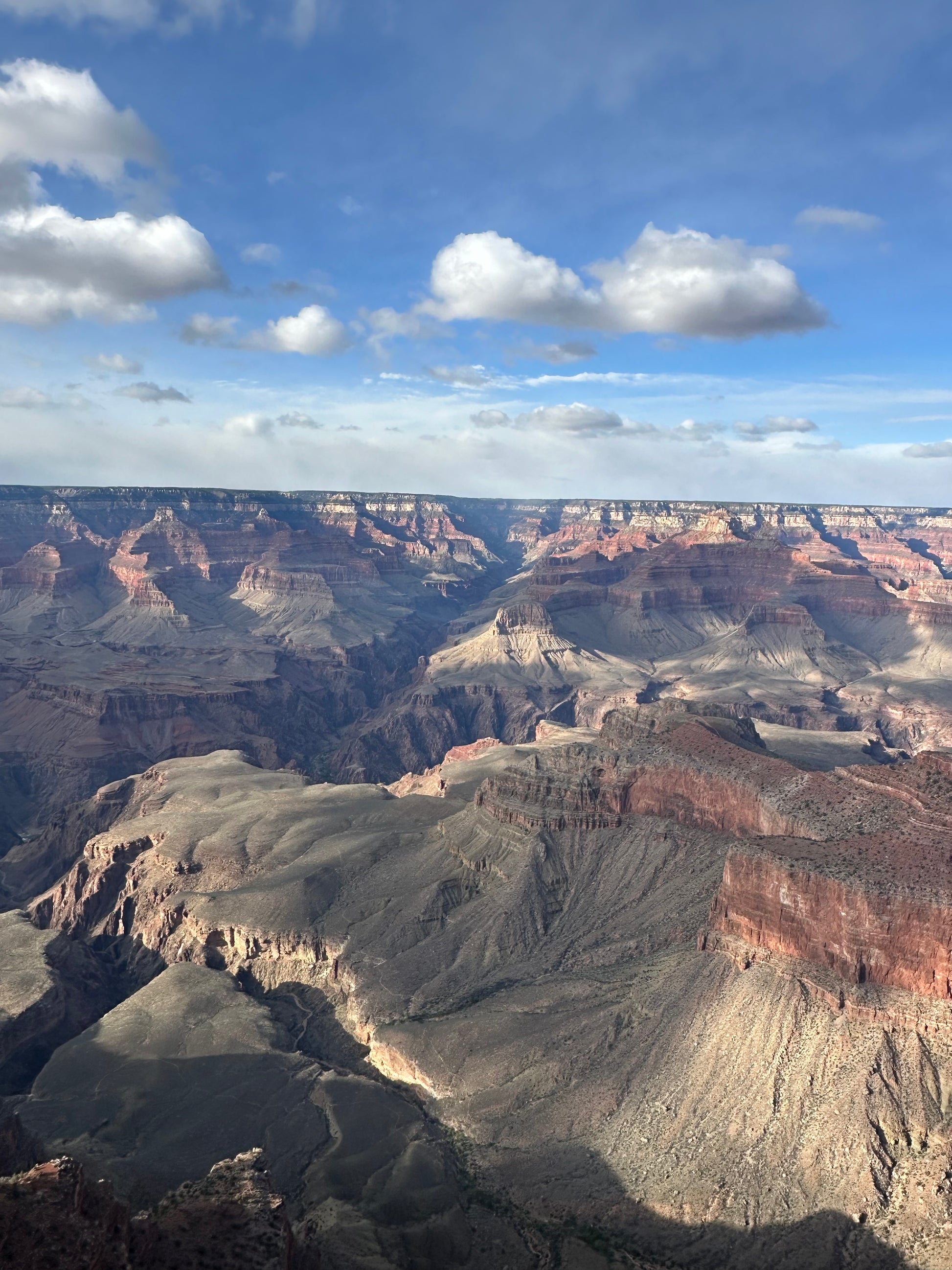 Grand Canyon  Sun with Clouds