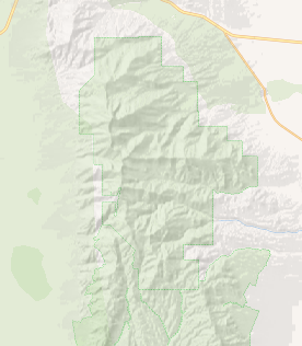 Map of Great Basin National Park