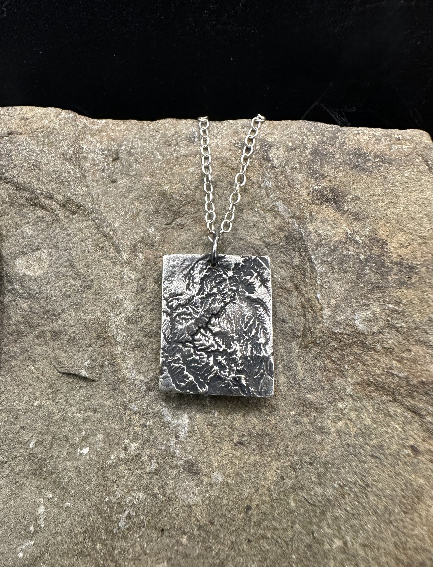 Canyonlands National Park Topographic Pendant