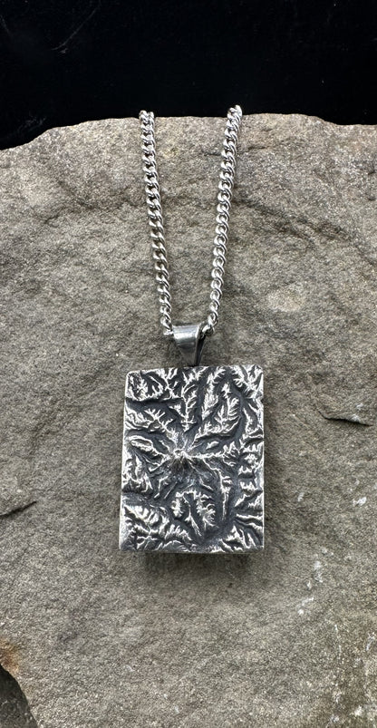 Mount Rainier National Park Topographic Necklace