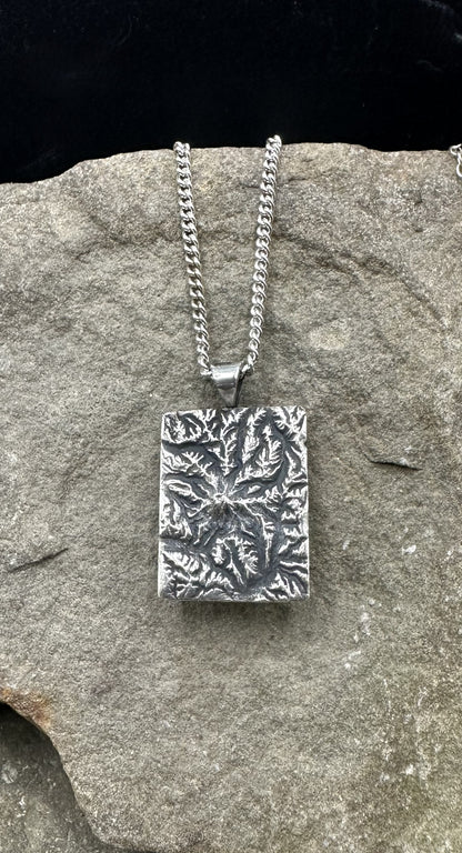 Mount Rainier National Park Topographic Necklace