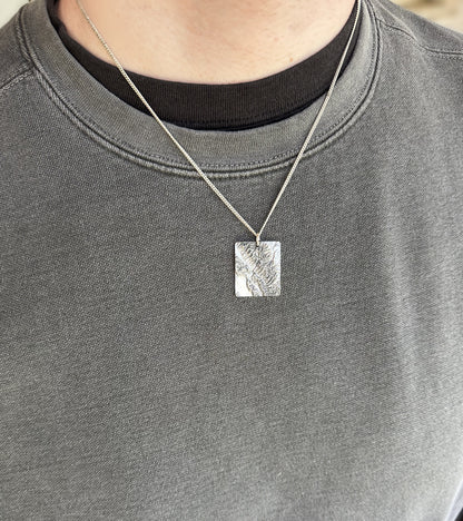 New River Gorge National Park Large Topographic Pendant